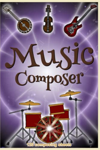 Music Composer: 120 composing sheets