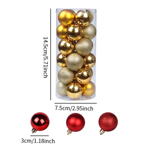 Boules de Noël de Luxe et 168 Décorations de Sapin pour Célébration