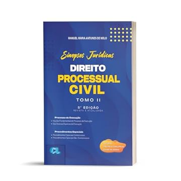 Capa do livro Sinopses Jurídicas Direito Processual Civil Tomo 2: Para Provas, Concursos E Exame Da Ordem