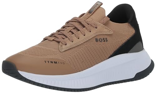 Image of BOSS Men's Modern Knit Structure Running Sneaker