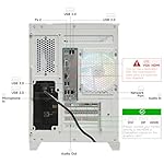 Gaming PC Desktop Intel 12th I5-12400F, 6 core 2.5GHz Desktop Computer, GeForce RTX 3050, 32G DDR4 RAM, 1TB NVME SSD, Prebuilt Tower Computer for Gaming, Home and Office (White) - Image 3