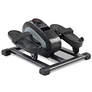 Sunny health fitness smart motorized mini elliptical trainer wremote control indoor under desk pedal exerciser for seniors mobility cardio workout free sunnyfit app bluetooth linksf e324028  urban country home decor
