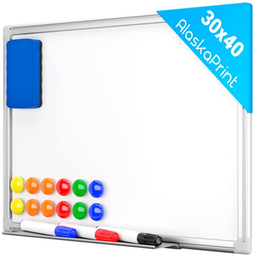 Tableau magnétique Tableau noir Tableau blanc Tableau mémo Tableau effaçable 40x30cm Cover
