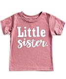 Teeny Fox Little Sister Shirts for Girls | Lil Sis Shirt for Sibling Reveal