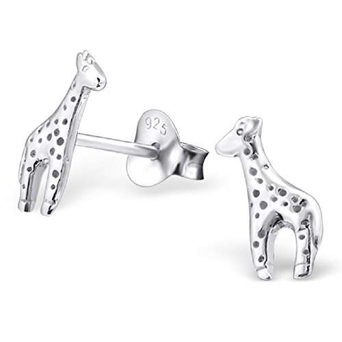 ICYROSE 925 Sterling Silver Small Giraffe Stud Earrings 23053