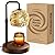 WarmEmbrace Candle Warmer Lamp with Timer for Jar Candles - Dimmable, Height and Brightness Adjustable Electric Wax Warmer Black, 2 Bulbs Included, House Warming Gift & Vintage Home Decor