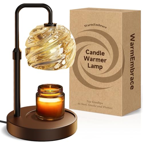 WarmEmbrace Candle Warmer Lamp with Timer for Jar Candles -