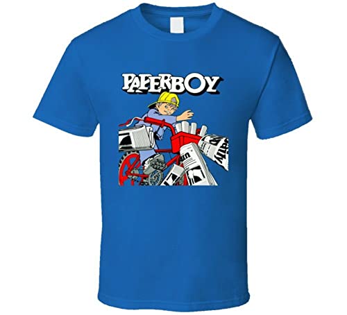 Paperboy NES Classic Retro Video Game T Shirt Cover