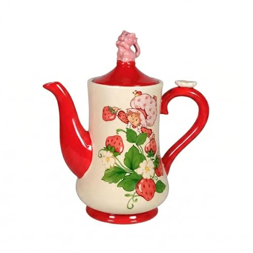 Strawberry Shortcake Berry Best Brew Teapot created by Blue Sky Clayworks