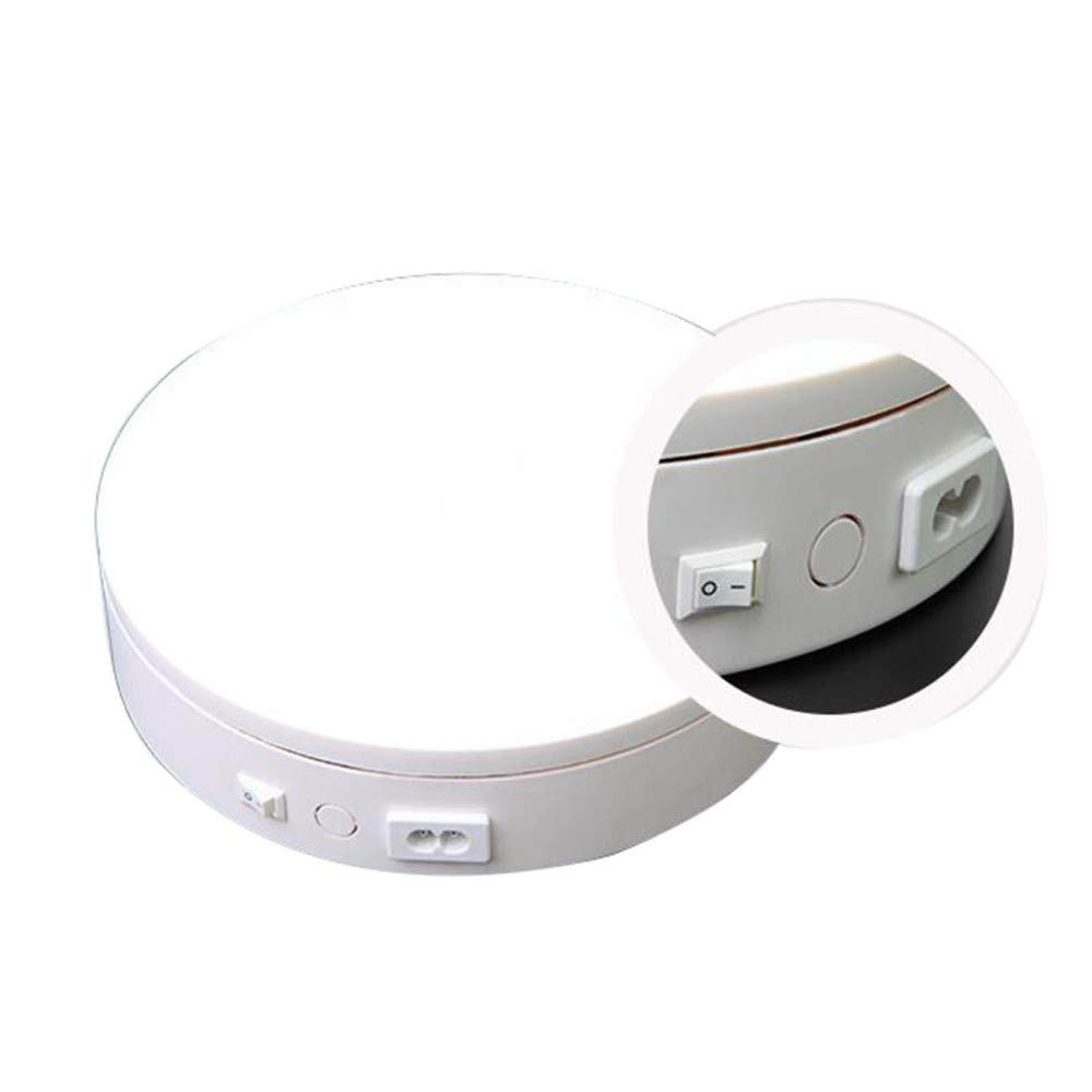 Piattaforma Girevole Elettrica 360° – Carico 100kg, Diametro 30cm, Batteria 8000mAh, Velocità Regolabile Con Telecomando Per Fotografia E Vetrine - 5