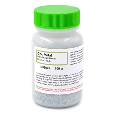 Innovating Science Zinc, 20 Mesh, 100g Cover