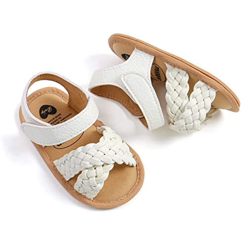 Image of RVROVIC Baby Boys Girls Sandals Premium Soft Anti-Slip Rubber Sole Infant Summer Outdoor Shoes Toddler First Walkers