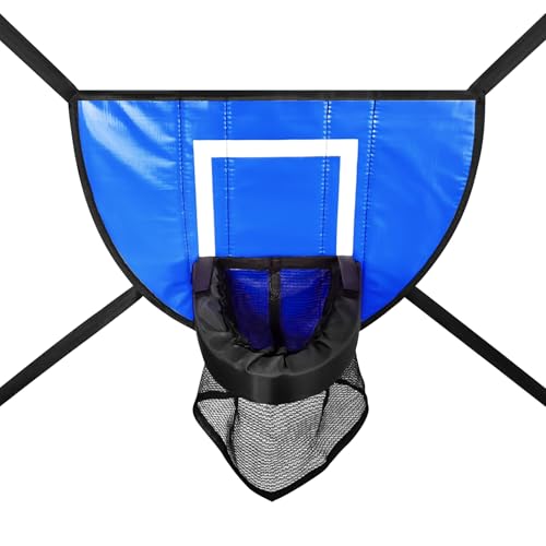 Trampolin Basketballkorb, Basketballkorb Kinder, Basketball -Hoop Für Trampolin Im Freien,Verstellbarer Abnehmbarer Basketballring, Kindertrampolin Zubehör für Kinder und Erwachsene zum Spielen im Inn
