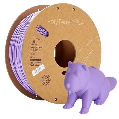 Polymaker PolyTerra PLA Lavender Purple - 1.75mm - 1kg