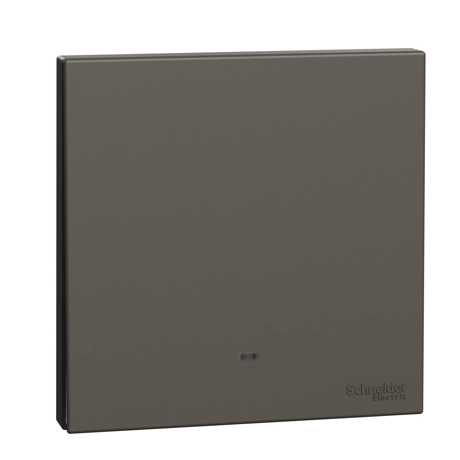 Schneider ElectricSwitch with Fluorescent Locator, AvatarOn C, 1 way, 1 gang, 16AX, 250V, dark grey