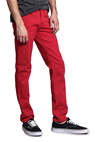 Men's Slim Fit Colored Jeans4
