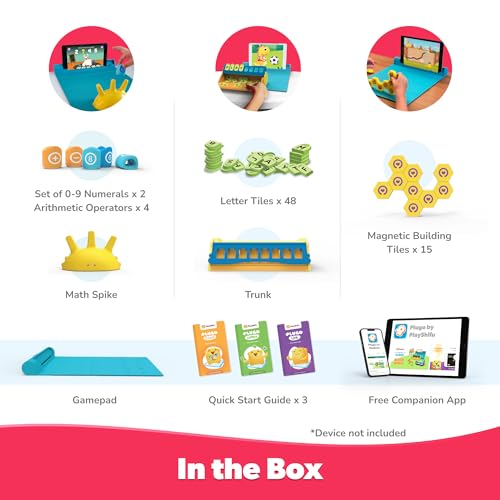 Shifu Plugo 3 in 1 Pack AR-Powered Math Toy on Math, Problem Solving and Linguistics for Kids - STEM Kit with 15 Interactive Games and 750+ Fun Learning Levels (4-10 Years) - Image 3