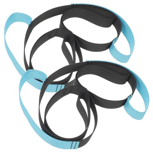 HAWILLOSCH Leg Lifter Belt 2pcs Leg Lifting Straps Foot Ring Elder Foot Lifter Belt for Physical Therapy