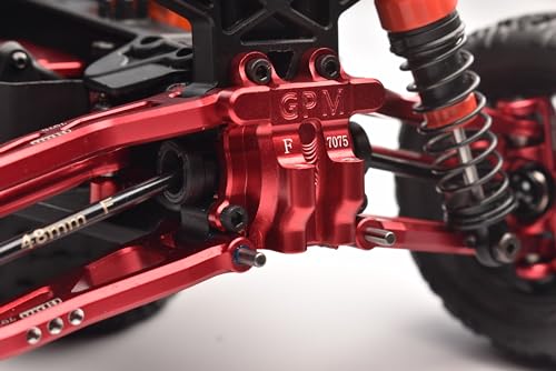 Aluminum 7075 Front Diff Cover for Arrma 1/18 Granite GROM MEGA 380 Brushed 4X4 Monster Truck ARA2102 Upgrade Parts - Black