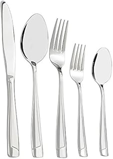 Cand 40 Pieces Cutlery Service for 8, Stainless Steel Silverware Set