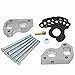LSX Innovations WP11 Billet Aluminum water pump spacers for LS1 Camaro/Truck Swap w/steam port