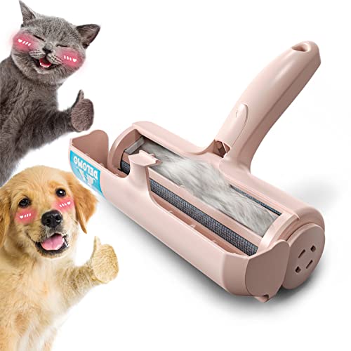 Image of DELOMO Pet Hair Remover Roller, Reusable Lint Roller for Dog and Cat Hair