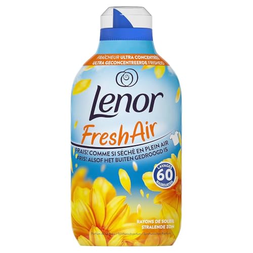 Lenor Fresh Air Suavizante Rayos Solares - 8 x 60 Lavados