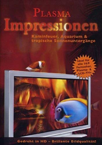 Plasma Impressionen - Kaminfeuer, Aquarium & tropische Sonnenuntergänge