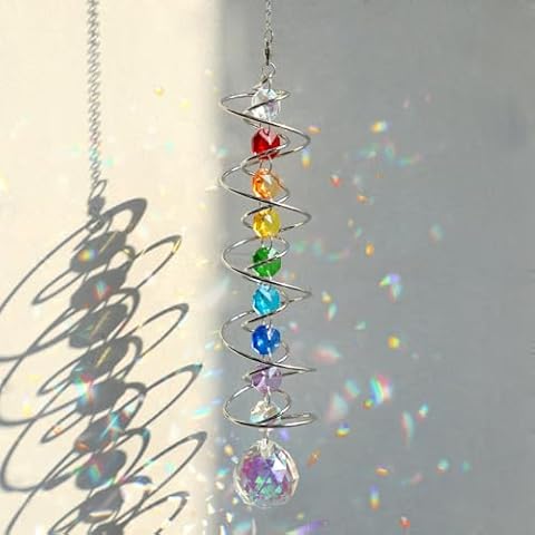 GWAHSA Crystal Suncatcher Wind Spinner Cover