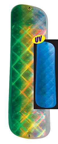 Oki Big Shooter 11 Inch Flasher - Yellow Green Mist Jelly Fish
