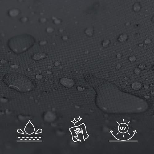 Bean Bag Bazaar Dalton Gaming Sitzsack für Erwachsene, Dunkelgrau, Indoor Outdoor Sitzsack mit...