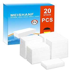 20 stuks Magic Gum Spons, vuilwisser spons, wonderreinigingsspons, vlekgum, nano-melamine sponzen, wand Magic Eraser (A)