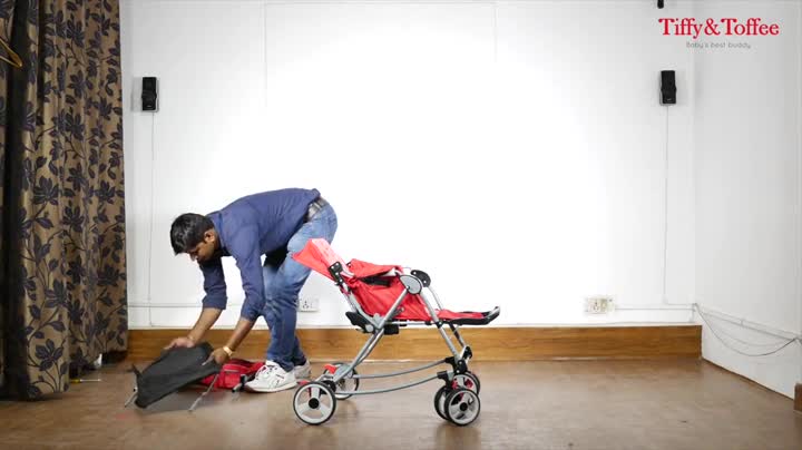 tiffy & toffee baby stroller pram with rocker