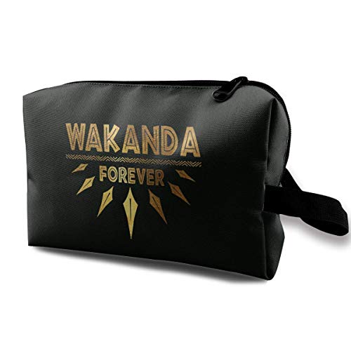 Preisvergleich Produktbild Hdadwy Wakanda Kosmetiktasche Tragbares Reise-Kit Organizer Haushalts-Aufbewahrungspaket Rasier-Kit-Tasche