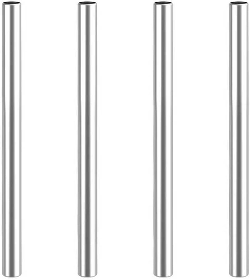Stainless Steel Replacement Straws for Mason Jar Toddler Cups – Food-Grade 304 Stainless Steel – Set of 4 – 98 mm