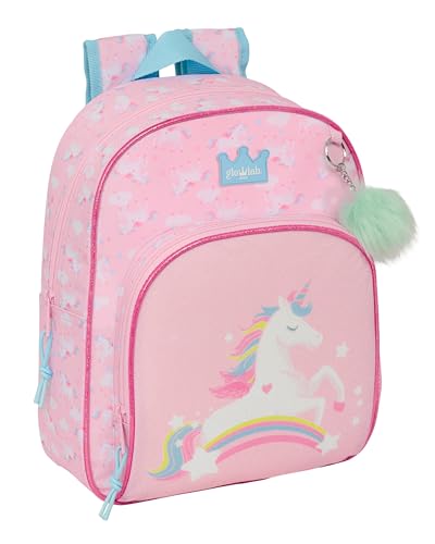 Safta GLOWLAB KIDS - Mochila Infantil, Ideal para Niños de Diferentes Edades, Cómoda y Versátil, Calidad y Resistencia, 28x10x34 cm