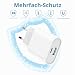 Schnellladegerät und Ladekabel for iPhone - 20W Ladegerät mit 2M Schnellladekabel Compatible for iPhone 14 13 12 11 Pro Max Plus Mini XS XR X SE 8 7 6S 5S Type C Netzteil USB C Charger Piarhlie