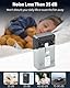 Pawfly Aquarium Batteriebetriebene Luftpumpe USB Wiederaufladbare Sauerstoffpumpe für 200-500 l Fischbecken 4 l/Min Tragbare Leise Lebendköder Belüfter Pumpe für Outdoor Angeln und Fischtransport