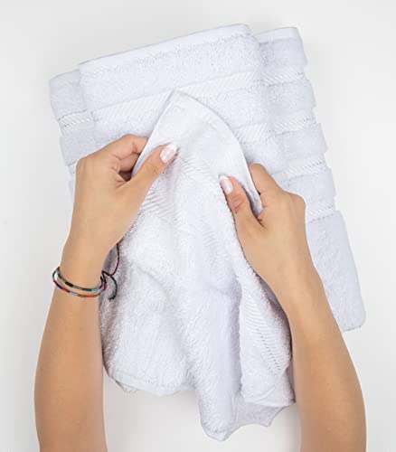 American Soft Linen EDISON-4BATH-B Luxury 4 Piece Bath Towel Set thumb #4