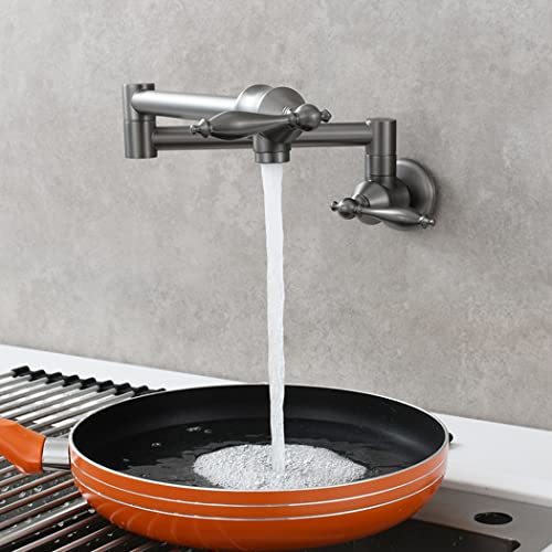 Robinet d'évier de cuisine pliable mural pour optimiser les petits espaces - 3