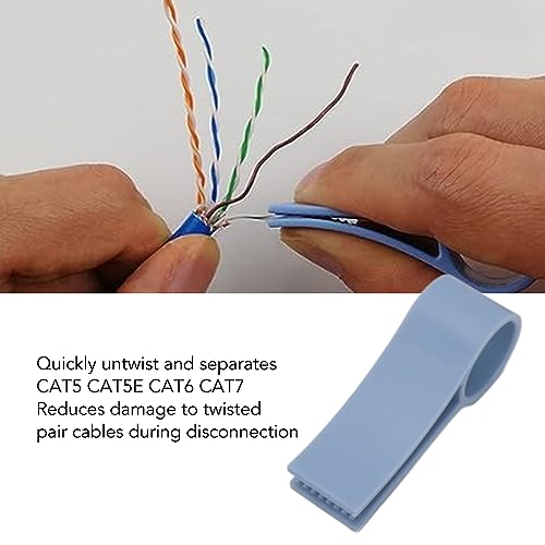 6 Pcs Network Cable Untwist Tool, Plastic Wires Pair Separator Tools - Image 2