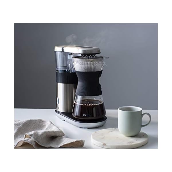 brim 8 Cup Pour Over Coffee Maker Kit, Simply Make Rich, FullBodied