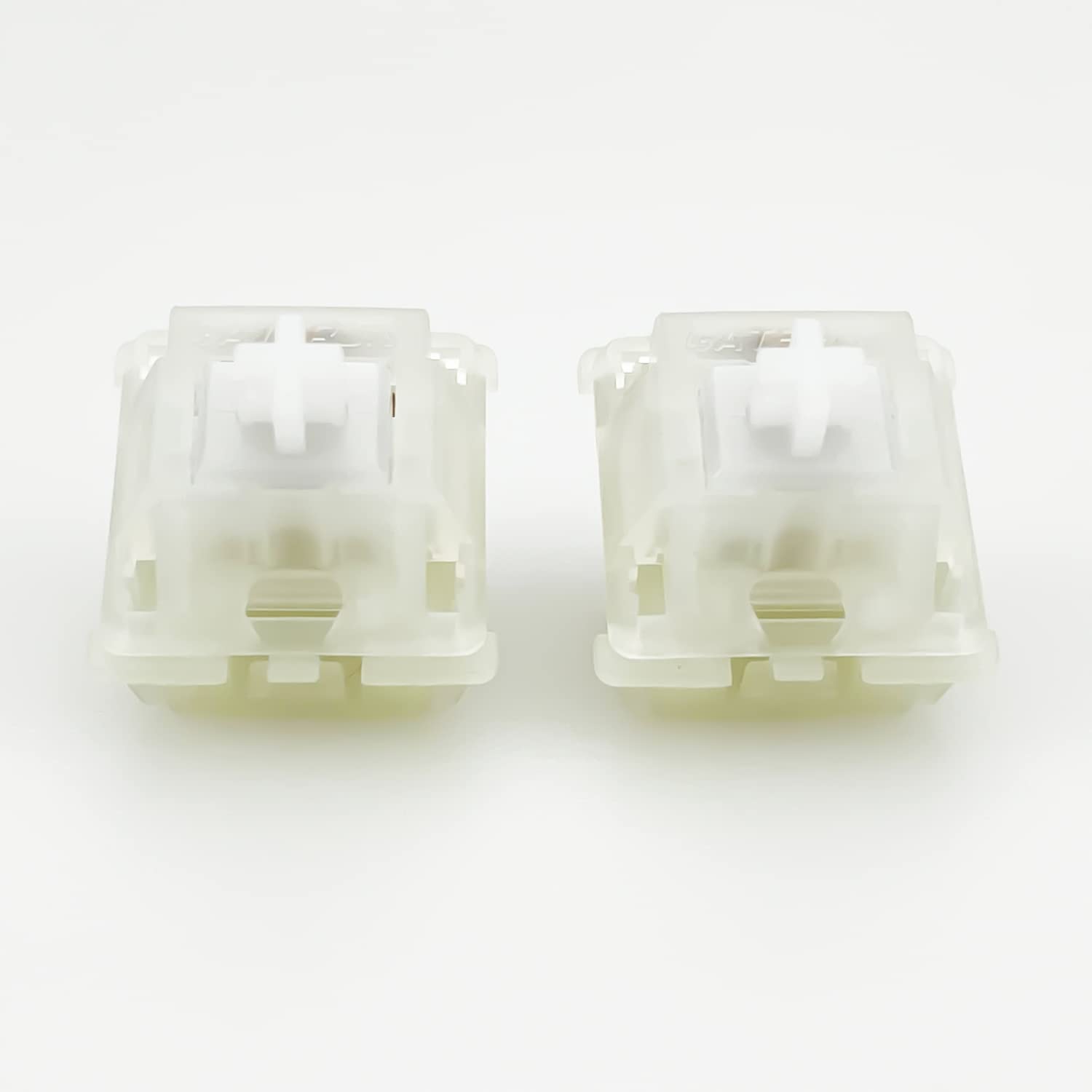 DRAOZA Gateron Milky Yellow przełącznik 5-pinowy kompatybilny z mechaniczną klawiaturą do gier MX, ks-3, przełącznik krosowy, klawiatura, czarny, czerwony, brązowy, niebieski, zielony, żółty, 72 szt.