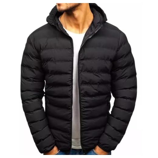 Jaqueta Puffer Bobojaco Masculina Corta Frio e Vento com Bolso Capuz Motoqueiro Moto