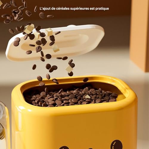 Distributeur automatique pour chats avec bols programmable nourriture chat eau - 7