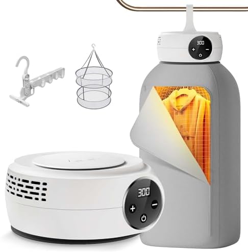 Amazon.com: OPTIMUS TECHNOLOGY Smart Portable Clothes Dryer | Mini ...