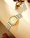 Imagen de CIVO Reloj Mujer Dorado Pequeño: Acero Inoxidable Elegante