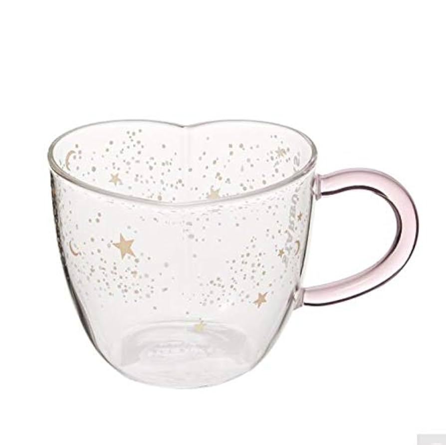 Starbucks Coffee - ◆スターバックス　ホリデー2019耐熱グラスマグハート355ml  ２個セット Starbucks Coffee - ◇スターバックス ホリデー2019耐熱
