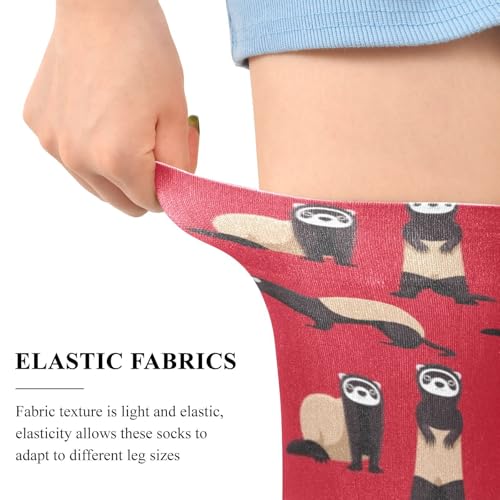 Image of Women's Thigh High Socks Long Over Knee Socks Thick Leg Warm Boot Stockings
