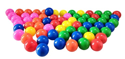Image of 6 CM Pack of 240 Pcs from Direct Manufacturer of Soft Colorfull Plastic Balls and Multicolor Pool Pit Balls and Childrens to Identify The Colours